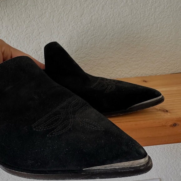 PAIGE Kensington Western Mule Size 8 NO BUCKLE - Picture 9 of 9